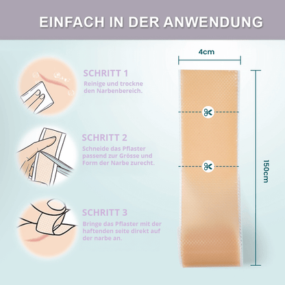 Silikon-Narbenpflaster