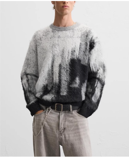 Mats | Bequemer Jacquard Strickpullover