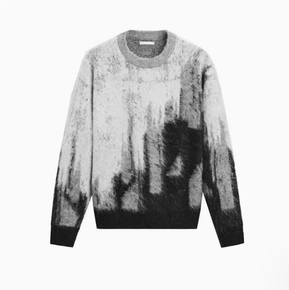 Mats | Bequemer Jacquard Strickpullover